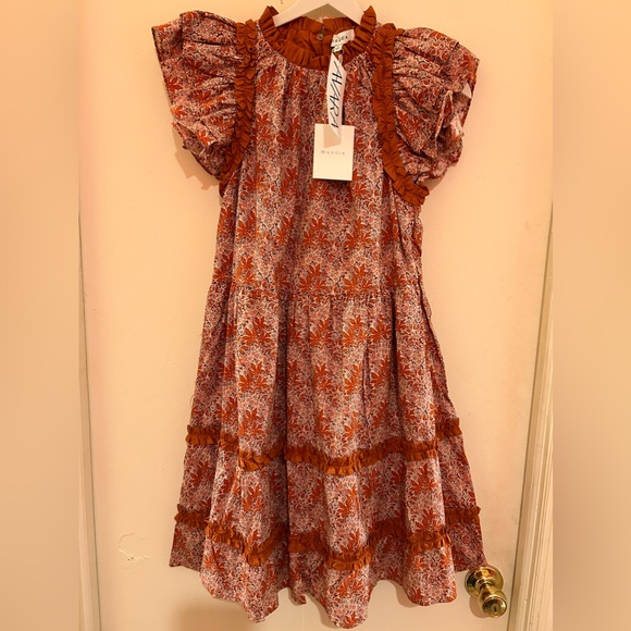 moodie Dresses & Skirts - Moodie sleeveless ruffle floral dress
